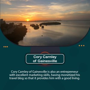 Cory Carnley of Gainesville
