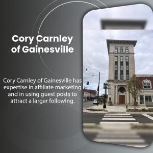 Cory Carnley of Gainesville - Travel Bloggers