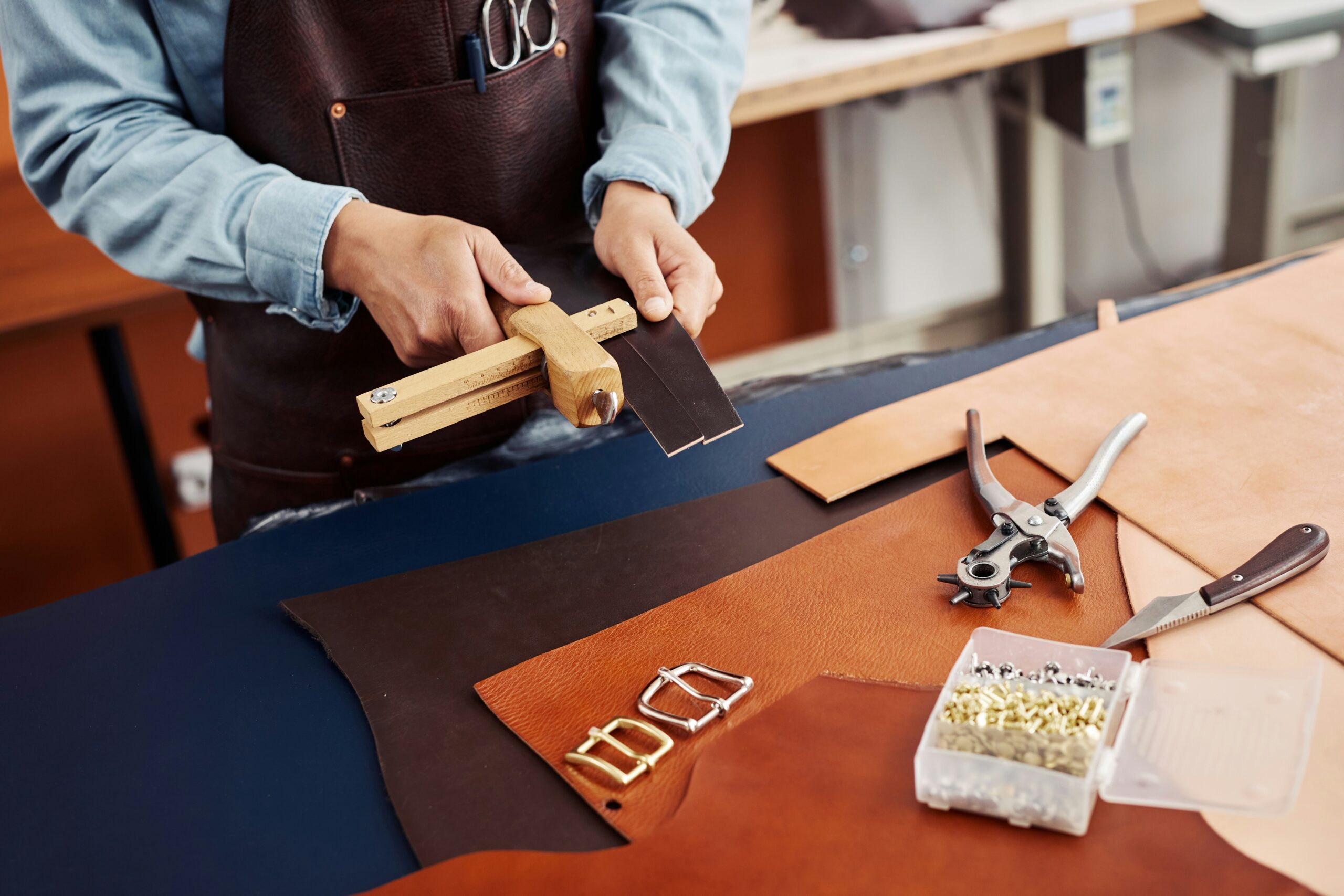 leathercraft skills